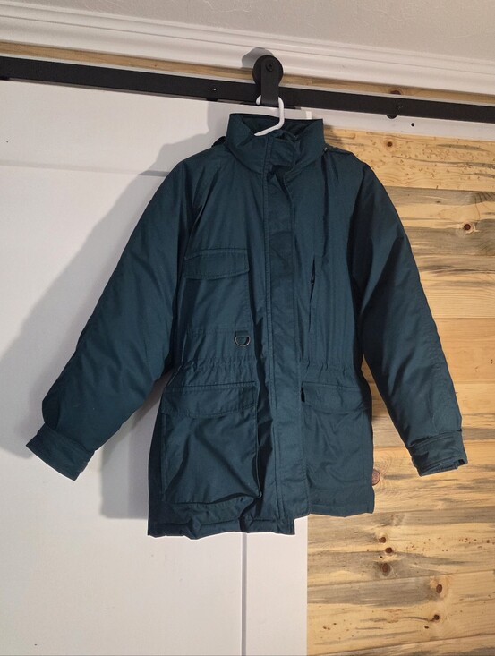 Eddie Bauer Jackets & Blazers - Vintage 90s Eddie Bauer Teal Polar Parka SNOWLINE Goose Down Parka Jacket Size L